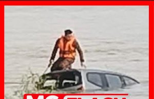 Wanita Maut, MPV Terjunam Dalam Sungai Muar #MGFlash