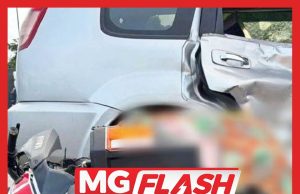 Suami Maut, Isteri Parah Rempuh SUV Buat Pusingan U Mengejut #MGFlash
