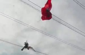 Masalah teknikal mesin punca paramotor terlanggar kabel TNB