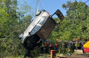 Jasad suami isteri ditemukan dalam kereta di dalam sungai