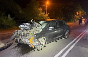 Wanita maut motosikal dilanggar ketika keluar simpang