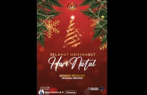 PM seru rakyat tolak kebencian, semai empati sempena Hari Krismas