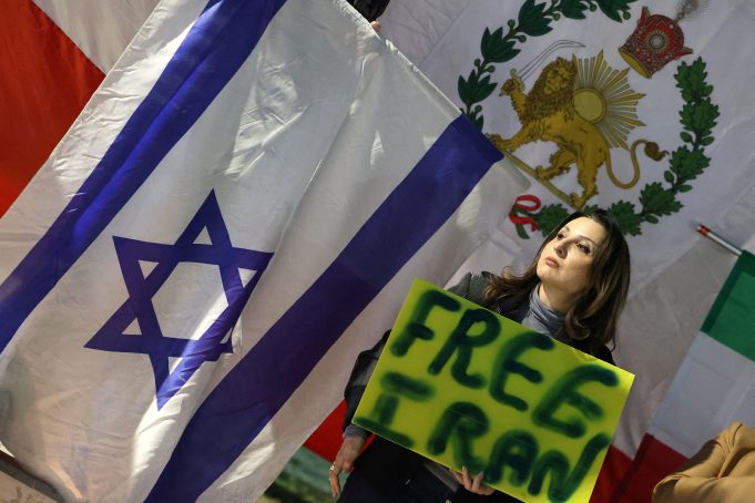 ISRAEL-IRAN-RIGHTS-PROTEST