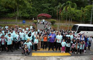 200 anak yatim, asnaf sertai program Fun Run Sentuhan Kasih Ihsan Anak bersama Gaza