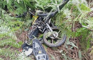 Pekerja kontraktor maut tercampak dalam belukar dilanggar kereta terbabas