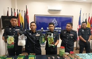 Polis tumpas sindiket dadah beroperasi di hotel, rampasan RM1.08 juta