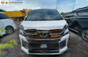 Enam kereta mewah disita JPJ Pahang