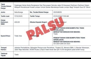 DBKL nafi keluar iklan turap jalan untuk kontraktor bukan Bumiputera