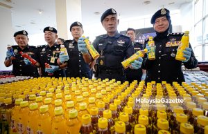 Sindiket edar dadah dalam botol minuman tumpas