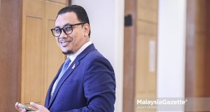 Ahli Parlimen Alor Setar, Afnan Hamimi hadir pada Mesyuarat Kedua Penggal Keempat Parlimen ke-15 di Bangunan Parlimen, Kuala Lumpur. Foto AIZAT ZAINAL, 19 OGOS 2025.