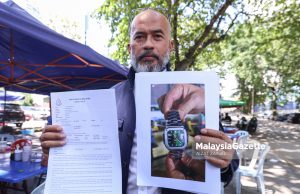Dituduh pakai jam ratusan ribu, penyata bank didedahkan, bekas PTD lapor polis