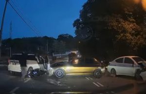 Aksi hero penunggang selamatkan nyawa, tiga pemandu cedera