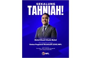 Mohd Shazli CEO baharu MFL