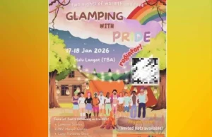 Terima ancaman bunuh, penganjur batal program Glamping With Pride