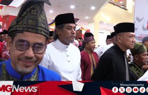 KJ, Nazri Aziz Iringi Dr Akmal Di Persidangan Pemuda UMNO