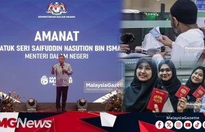 MyKad dan Pasport Wajah Baharu Enam Bulan Lagi, Lengkap Ciri Keselamatan Lebih Terjamin – Saifuddin