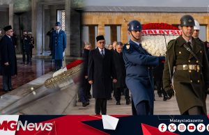 PM Anwar Ziarah, Beri Penghormatan Kepada Makam Mustafa Kemal Ataturk di Anitkabir
