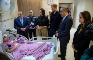 Harry and Meghan meet Syrian refugees, Palestinian children in Jordan