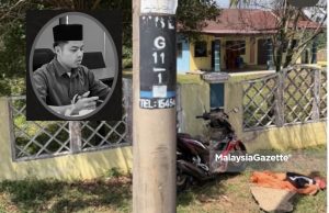 Pelajar latihan industri JAIP maut, motosikal langgar tiang elektrik