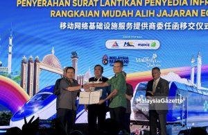 Maxis dilantik telco utama pengendali rangkaian mudah alih sepanjang jajaran ECRL