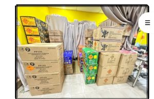 PPM tahan dua lelaki rampas 263 kotak mercun, bunga api bernilai RM442,300