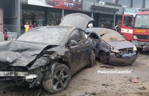 Lima cedera dalam kemalangan empat kenderaan di Temerloh