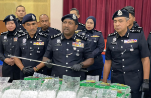 Polis rampas dadah bernilai RM21 juta, dua sindiket tumpas
