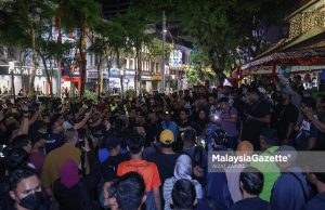 Firdaus Wong dakwa ada usaha media ‘blackout’ GARAH Keadaan suasana Himpunan Anti Rumah Anutan Haram berhampiran Kompleks Sogo dengan kehadiran pasukan keselamatan bagi mengawal keadaan di Kuala Lumpur. Foto AIZAT ZAINAL, 7 FEBRUARI 2026.