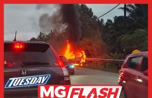 Juruteknik Maut Kereta Dirempuh Pikap Sebelum Terbakar #MGFlash