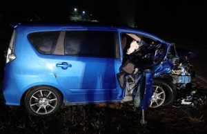 Warga emas maut kereta dirempuh pemandu Vios di Jalan Kuantan-Segamat