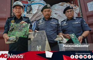 Kastam Pahang Tumpaskan Sindiket Seludup Lapan Kontena e-Waste Bernilai RM2.15 Juta!