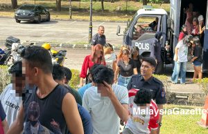 KTV warga Myanmar diserbu, 15 wanita antara 36 ditahan