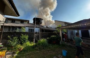 Tiga rumah terbakar di Kota Bharu, Aidilfitri disambut suram