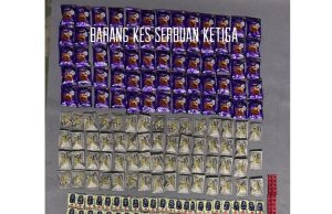 Sindiket ‘runner’ dadah tumpas, rampasan dan sitaan lebih RM1.8 juta