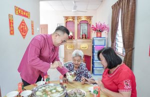 Steven tunai janji sambut Tahun Baru Cina di rumah Ah Ma