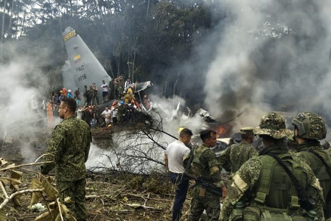 COLOMBIA-ACCIDENT-DEFENCE