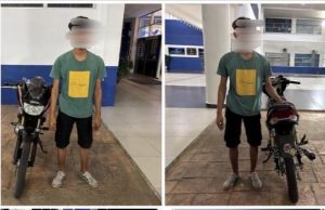 Dua mat rempit buat aksi ‘Superman’ dicekup