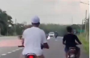Tular dua lelaki menunggang lawan arus hingga hampir sebabkan kemalangan
