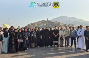Jemaah umrah kendalian Andalusia Travel & Tour Sdn Bhd