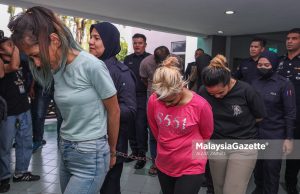 3 wanita antara 5 individu didenda kerana curi kabel