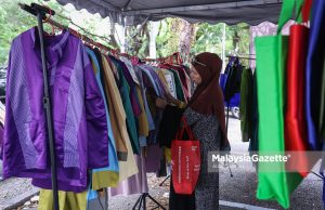 SWCorp sedia baju raya percuma di bazar Ramadan Taman Putra Perdana