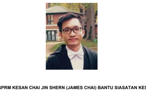 SPRM cari Chai Jin Shern