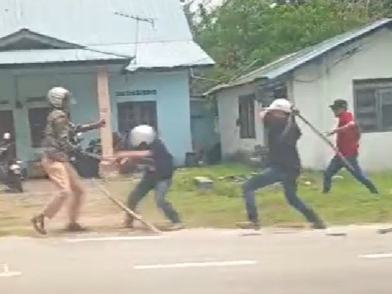 Tiga lelaki ditahan gaduh