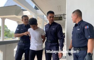 Belasah, langgar kepala isteri hamil dengan motosikal, lelaki dijel 4 bulan