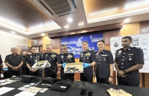 Enam suspek menyamar polis, samun RM4.4 juta ditahan