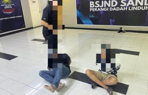 Ops Tapis: 2 lelaki ditahan miliki syabu di Sandakan