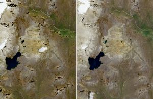 Global warming causes Colombian glacier to disappear