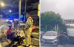 Pemandu Axia langgar lari anggota trafik direman 4 hari