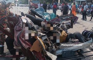Pemandu treler khayal sebabkan 3 maut di Segamat dituduh esok