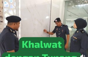 Pasangan tunang kantoi berkhalwat di siang hari